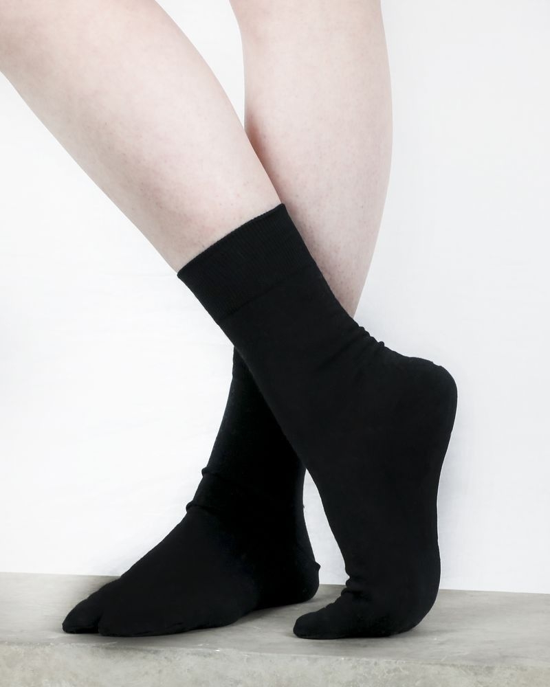 Chaussettes Tabi noire Maison Martin Margiela 