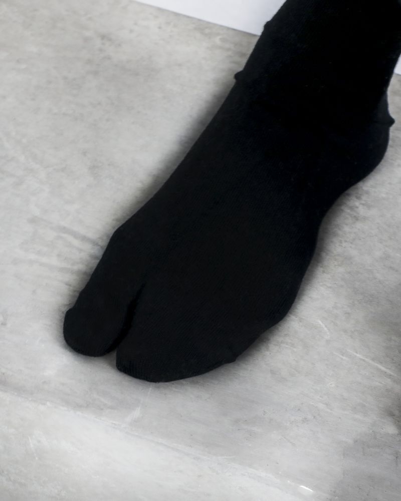 Chaussettes Tabi noire Maison Martin Margiela 