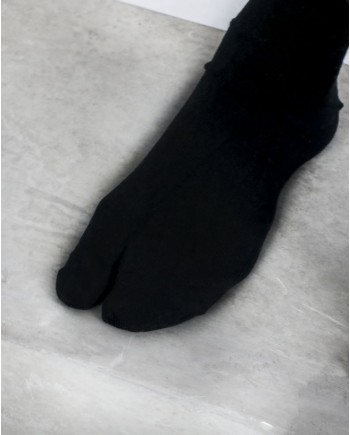 Chaussettes Tabi noire Maison Martin Margiela 