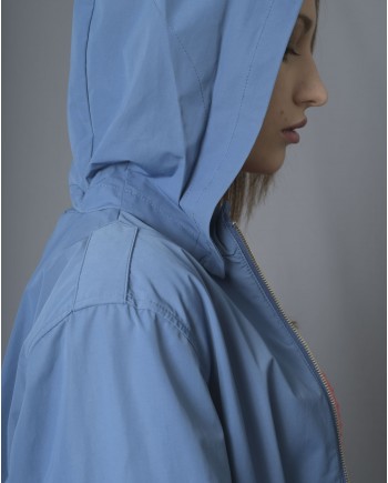 Veste bleu en tissu technique Paltò 