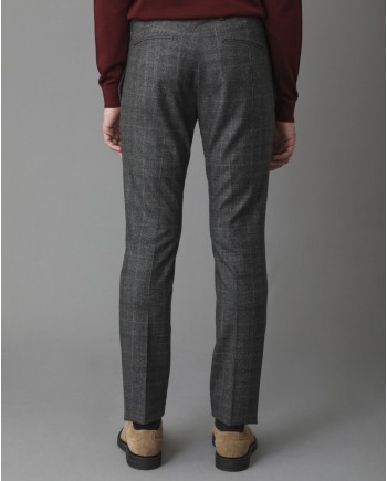 Pantalon tailleur gris Ly Adams 