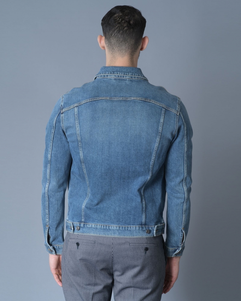 Veste en jean bleu 7 for All Mankind 