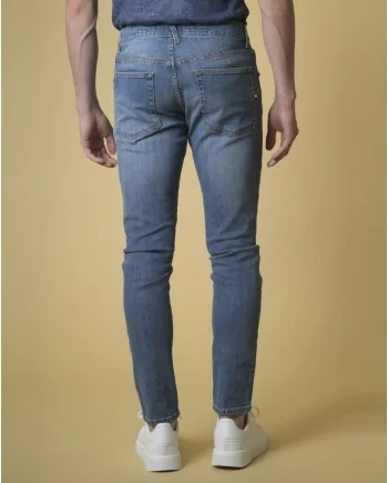 Jean skinny bleu Castelbajac 