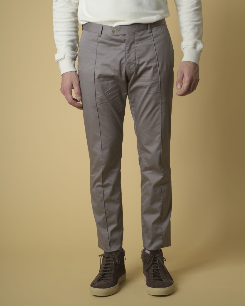 Pantalon en coton à plis Ly Adams Homme 