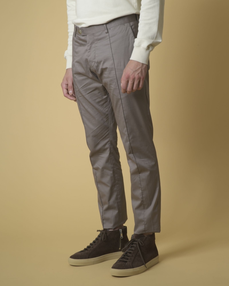 Pantalon en coton à plis Ly Adams Homme 