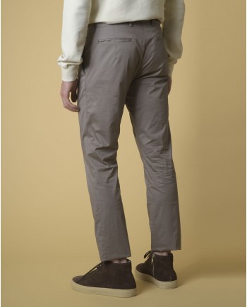 Pantalon en coton à plis Ly Adams Homme 