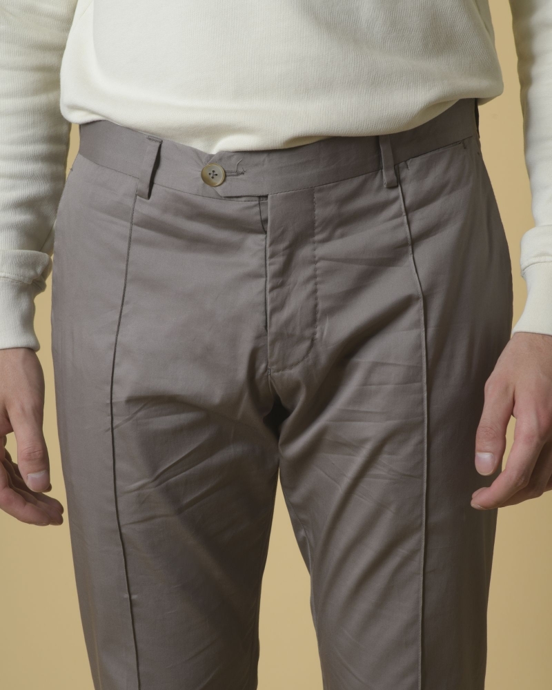 Pantalon en coton à plis Ly Adams Homme 