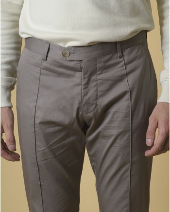 Pantalon en coton à plis Ly Adams Homme 