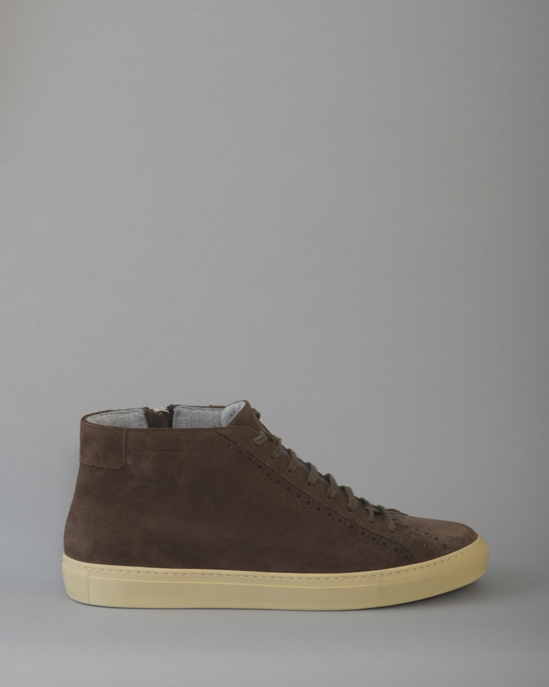 Chaussures montantes en daim marron Casheart 