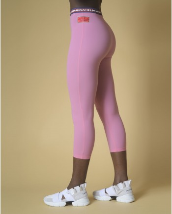 Legging stretch rose Elisabetta Franchi 