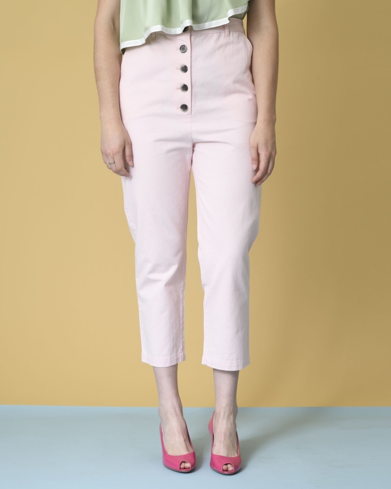 Pantalon fuselé raccourci en coton Bella Jones 