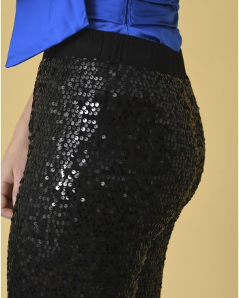 Pantalon évasé à sequins P.A.R.O.S.H 