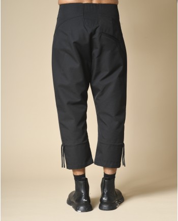 Pantalon sarouel noir Lost & Found 