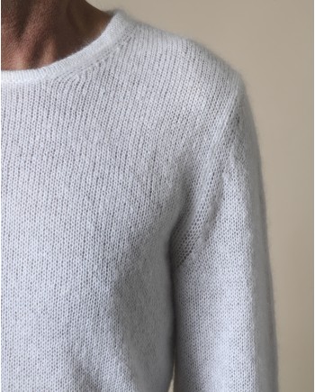 Pull en laine superkid mohair Manostorti 