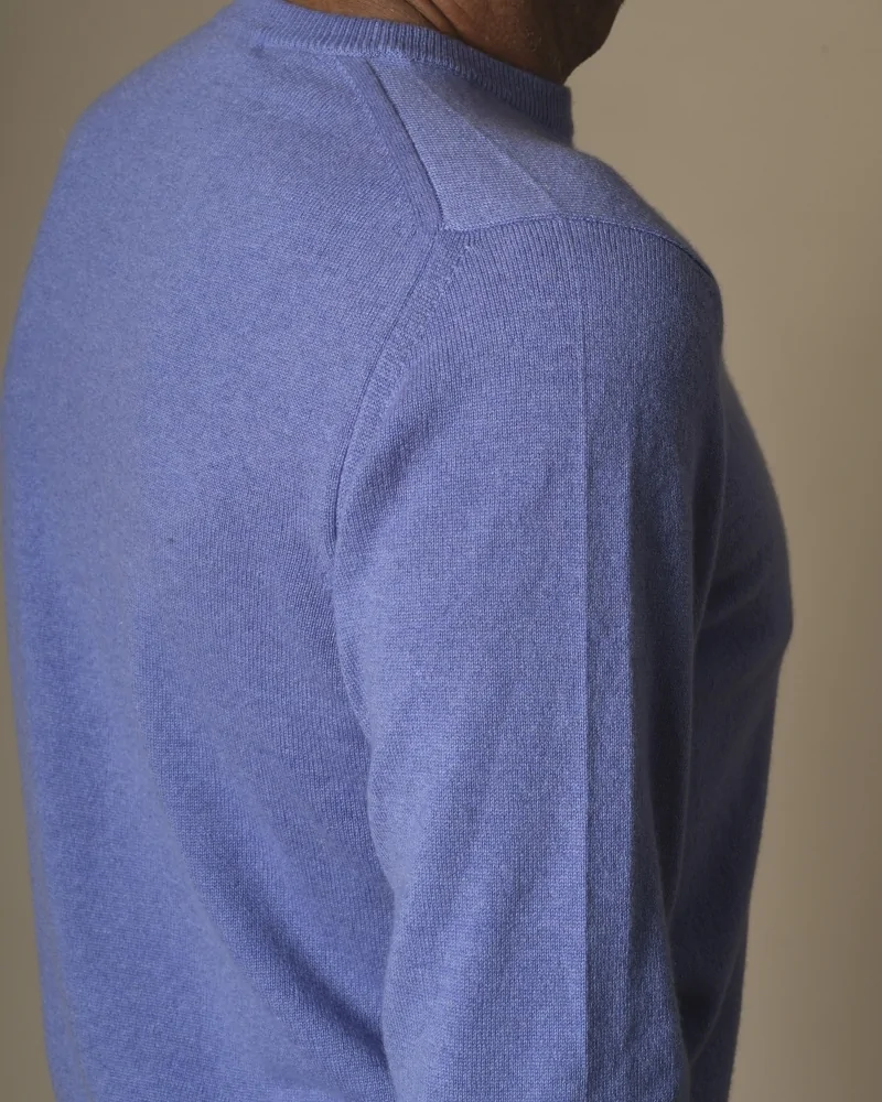 Pull violet en cachemire Fausto Reali Vannucci 