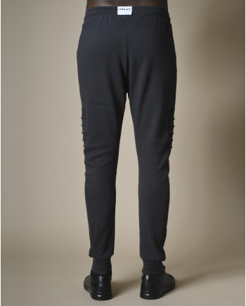 Pantalon gris jogging en coton Lost & Found 