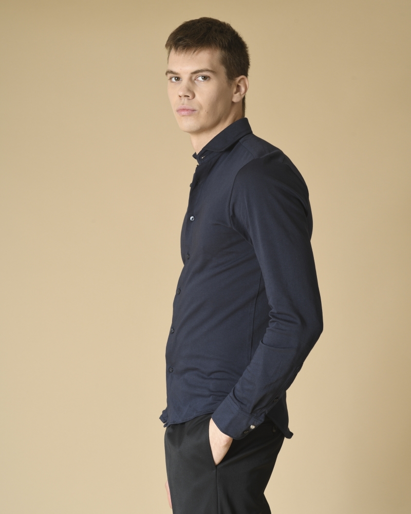 Chemise en jersey de coton Blue Industry 