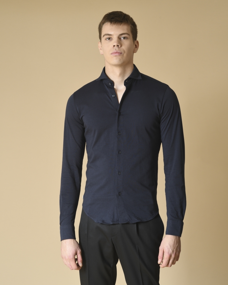 Chemise en jersey de coton Blue Industry 