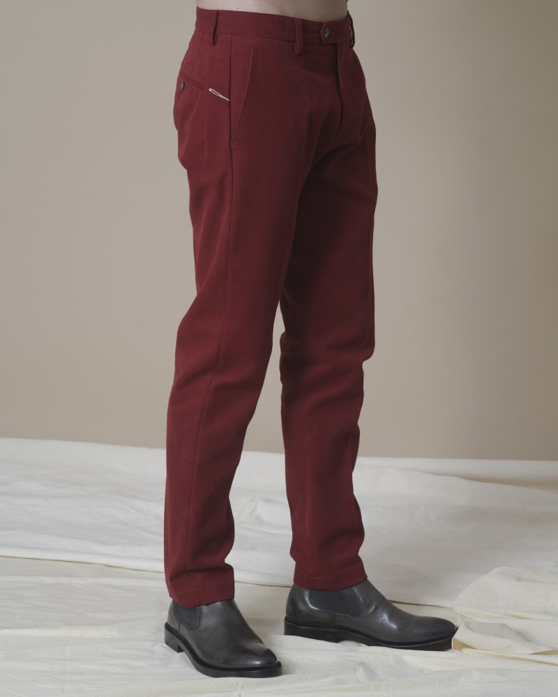 Pantalon rouge Cruna 