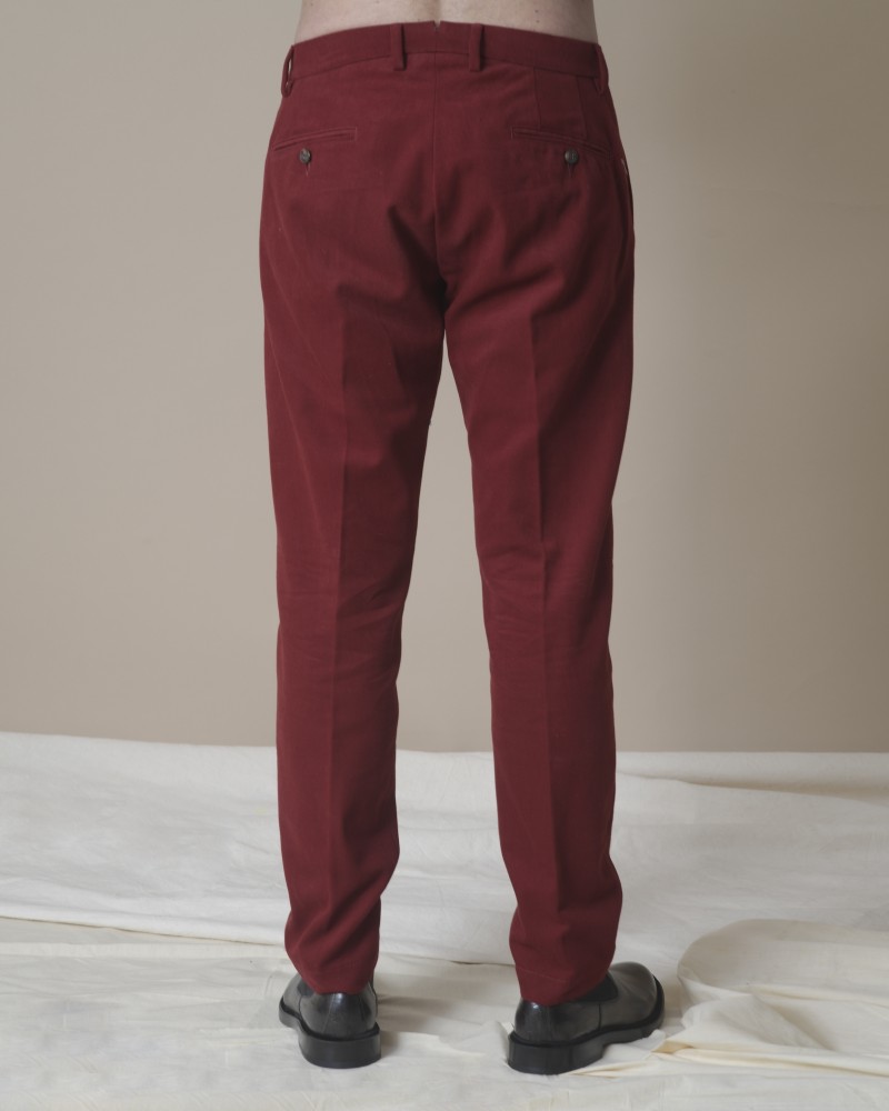 Pantalon rouge Cruna 