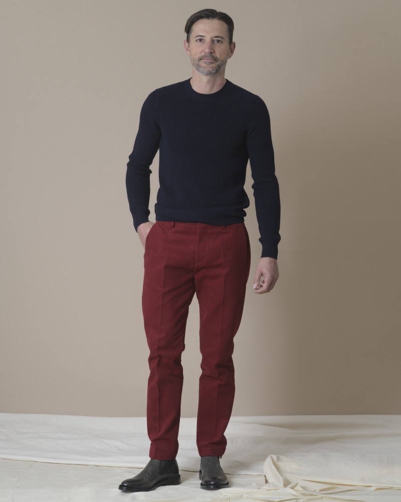 Pantalon rouge Cruna 