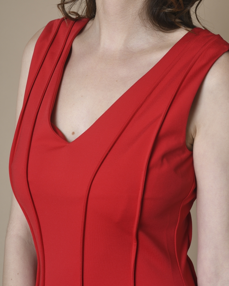 Robe rouge Space Simona Corsellini 