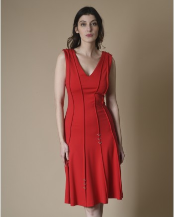 Robe rouge Space Simona Corsellini 