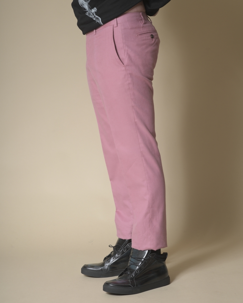 Pantalon à pinces rose Pal Zileri 