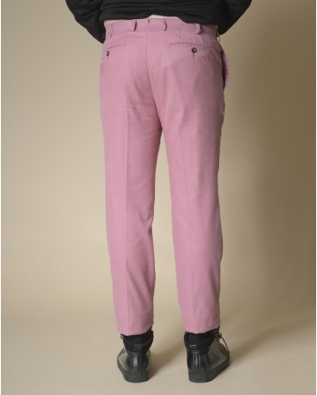 Pantalon à pinces rose Pal Zileri 