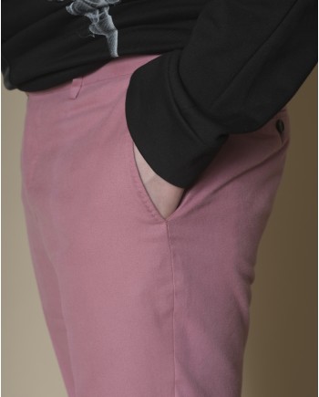 Pantalon à pinces rose Pal Zileri 