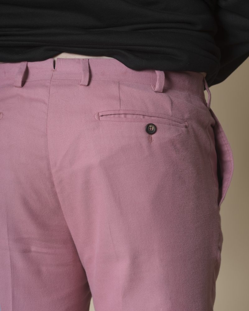 Pantalon à pinces rose Pal Zileri 