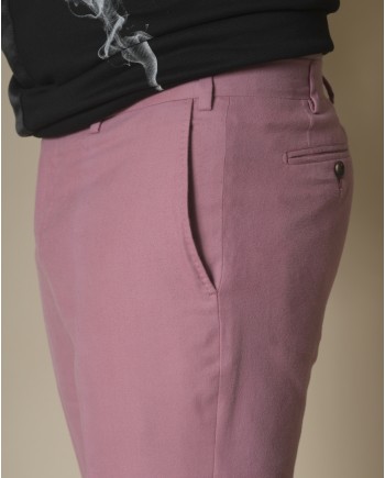 Pantalon à pinces rose Pal Zileri 