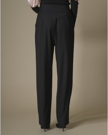 Pantalon taille haute Edward Achour 