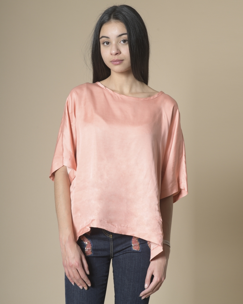 Blouse en cupro et modal Pomandere 