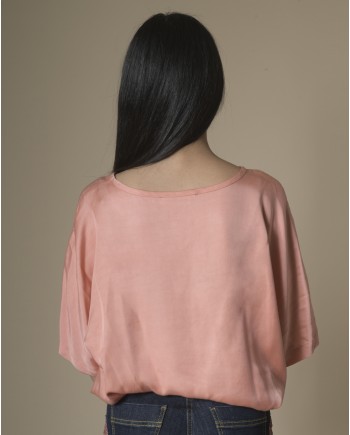 Blouse en cupro et modal Pomandere 