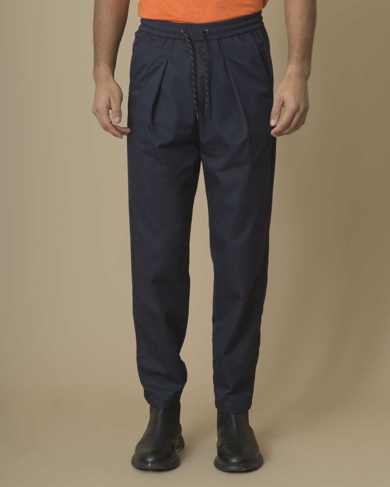 Pantalon piqué à ceinture élastique Avoc 