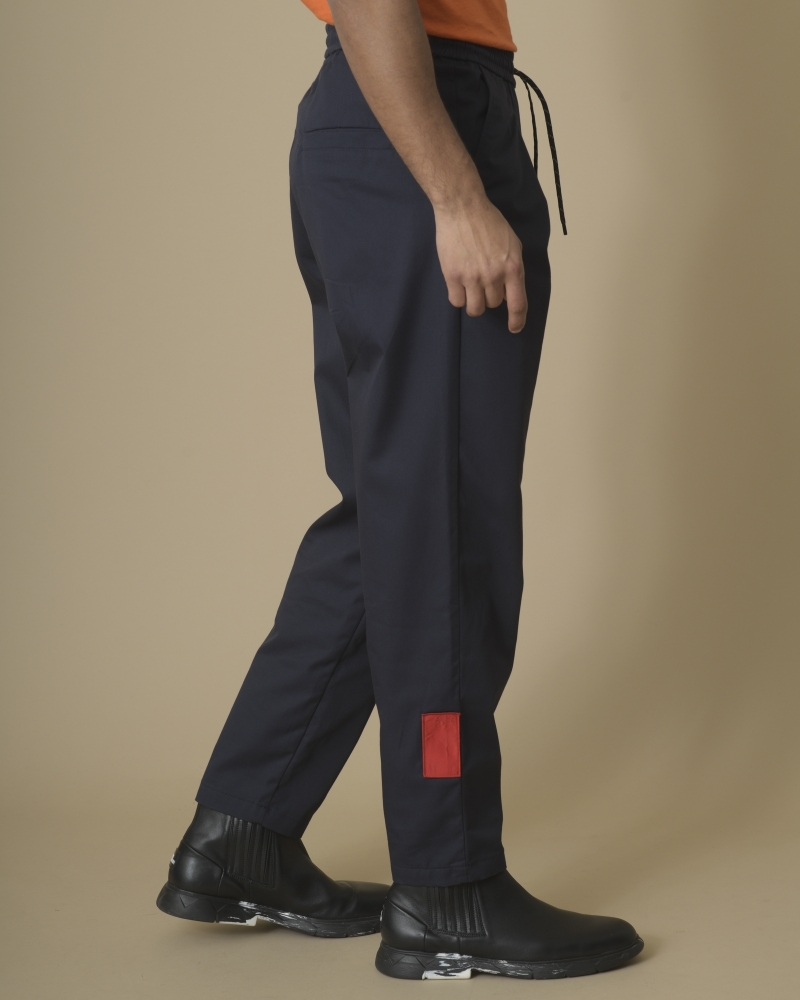 Pantalon piqué à ceinture élastique Avoc 