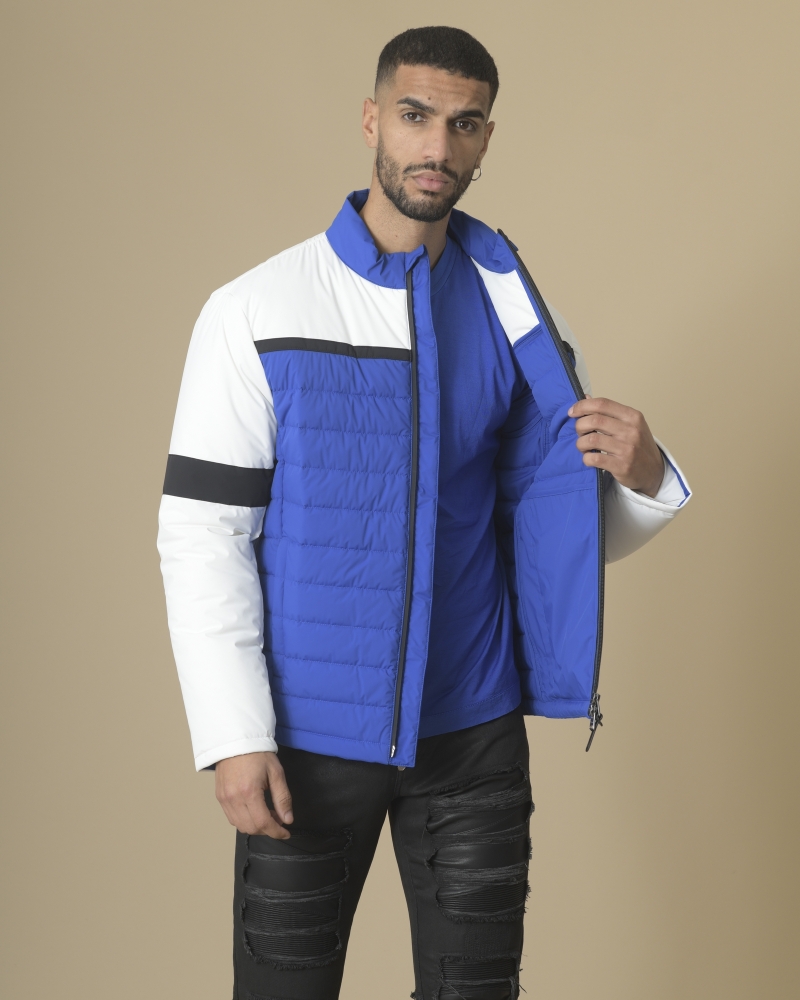 Doudoune matelassée color block Mackage 