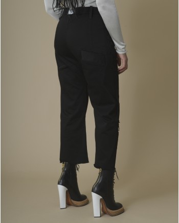 Pantalon noir Lost & Found 