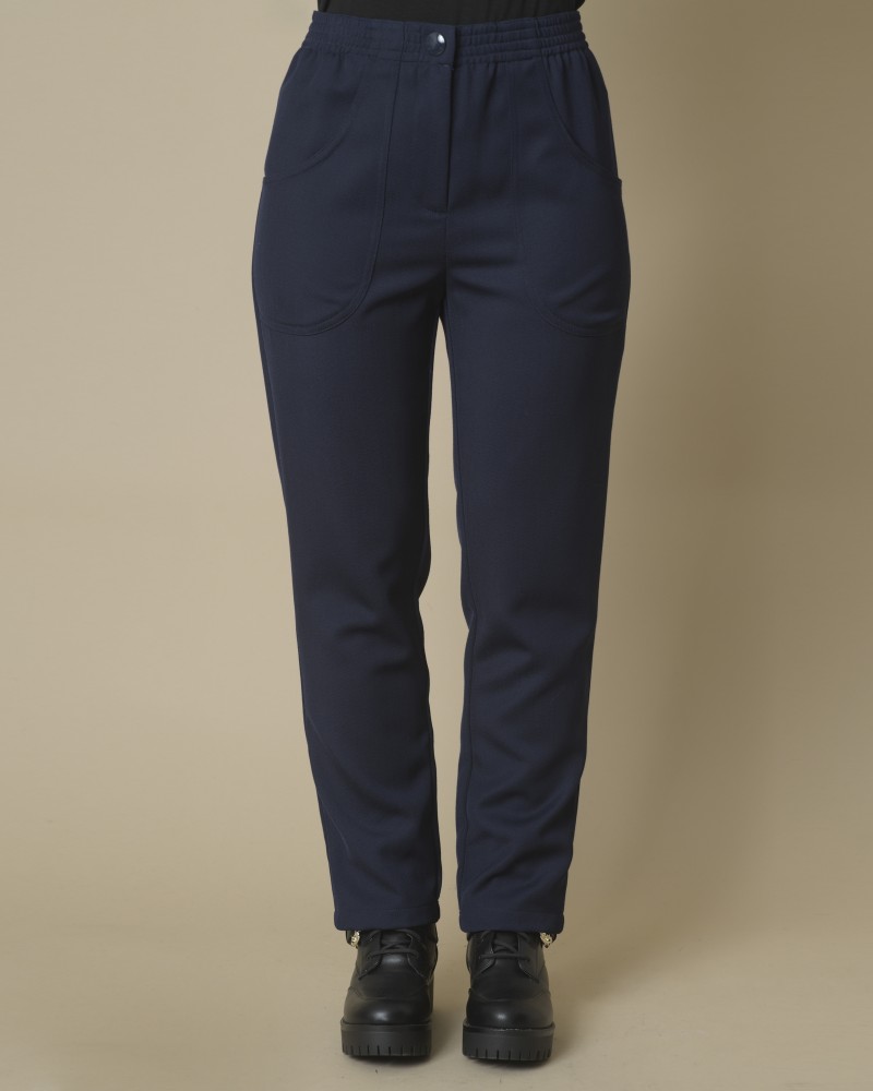 Pantalon en laine mélangée Momoni 