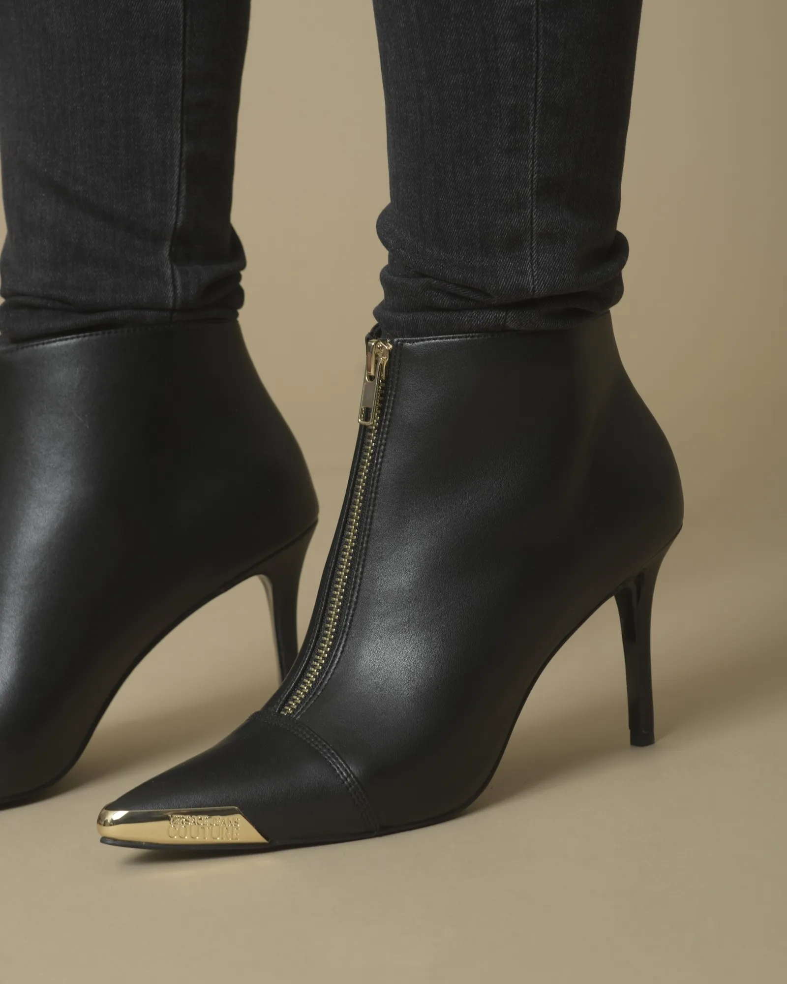 Bottines à talon Versace 