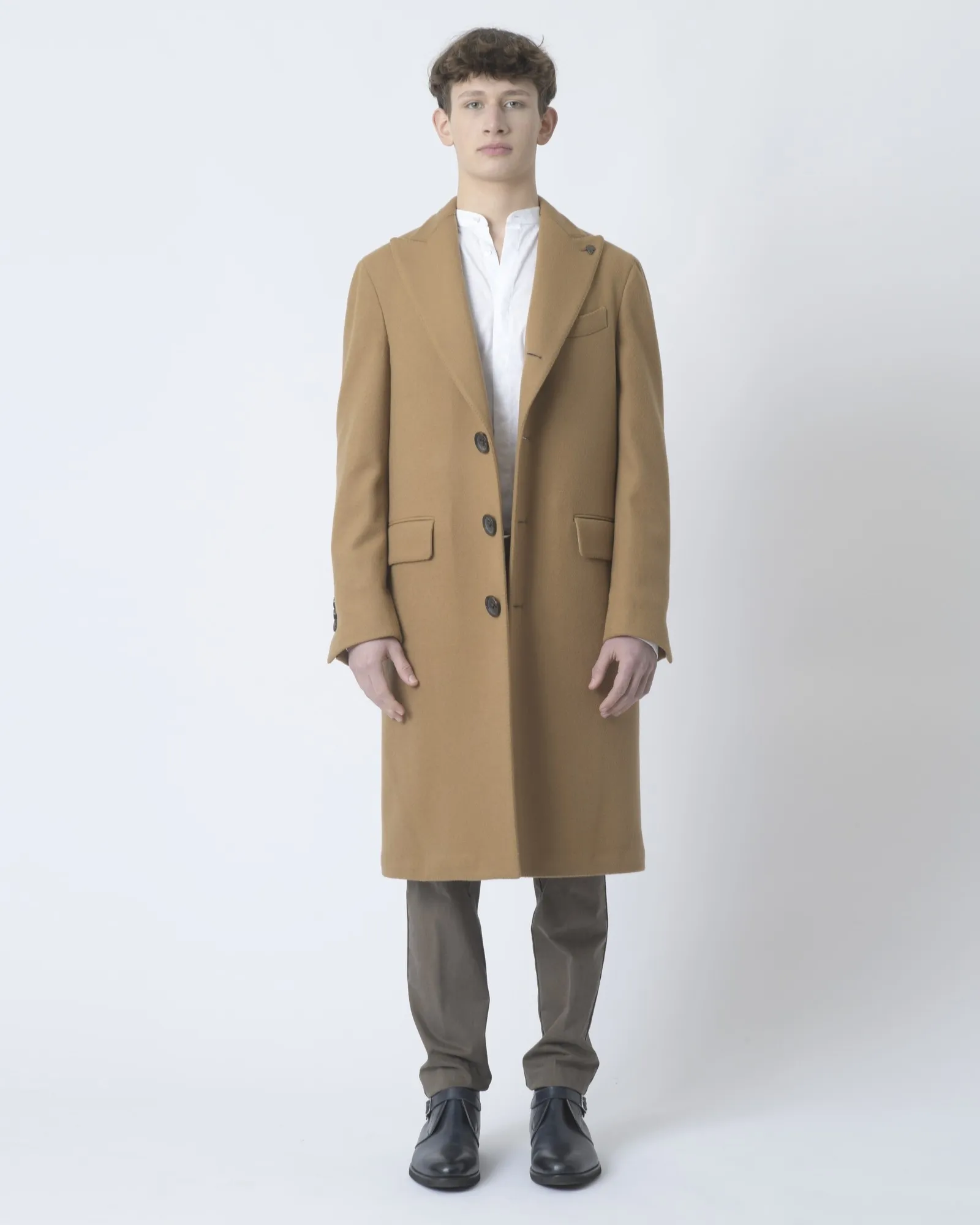 Manteau beige Gabriele Pasini 