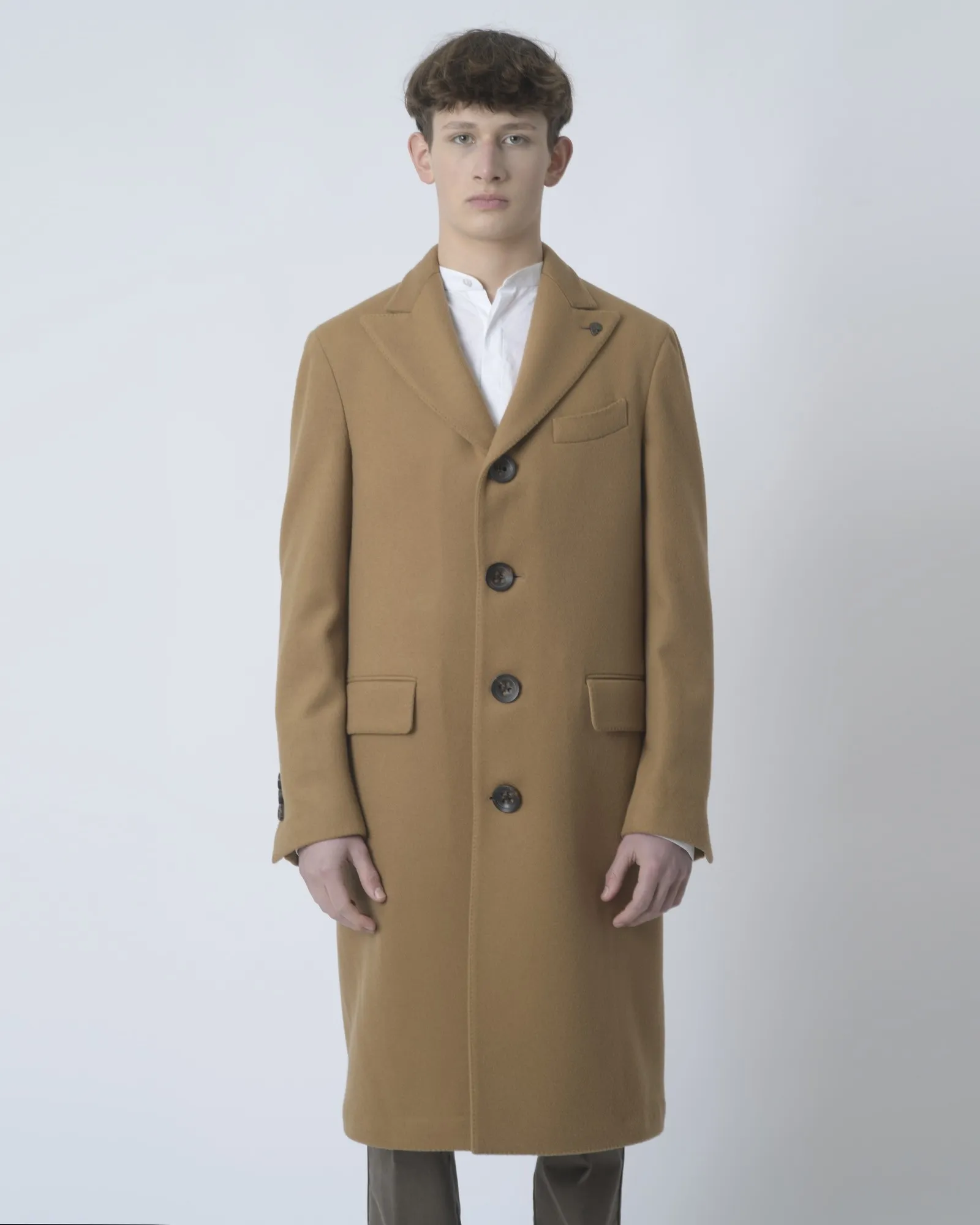 Manteau beige Gabriele Pasini 