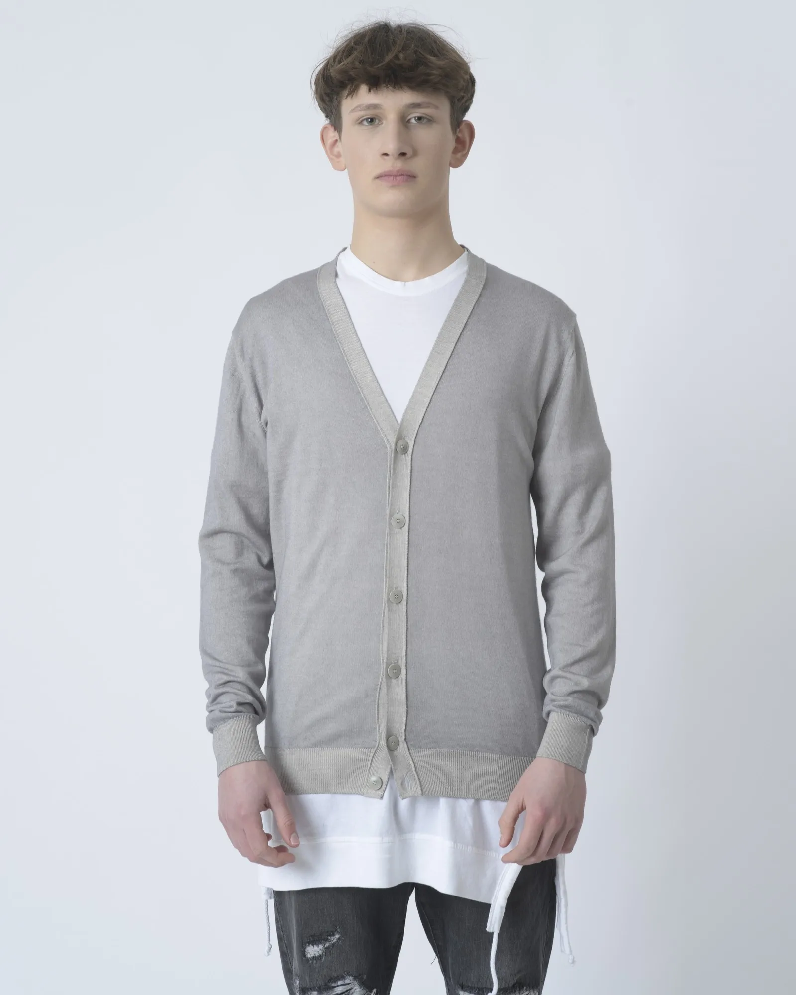 Cardigan en laine Daniele Fiesoli 