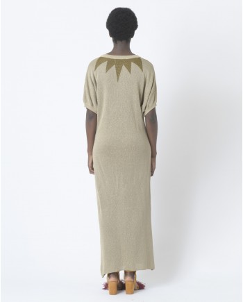 Robe longue en lurex Soho 