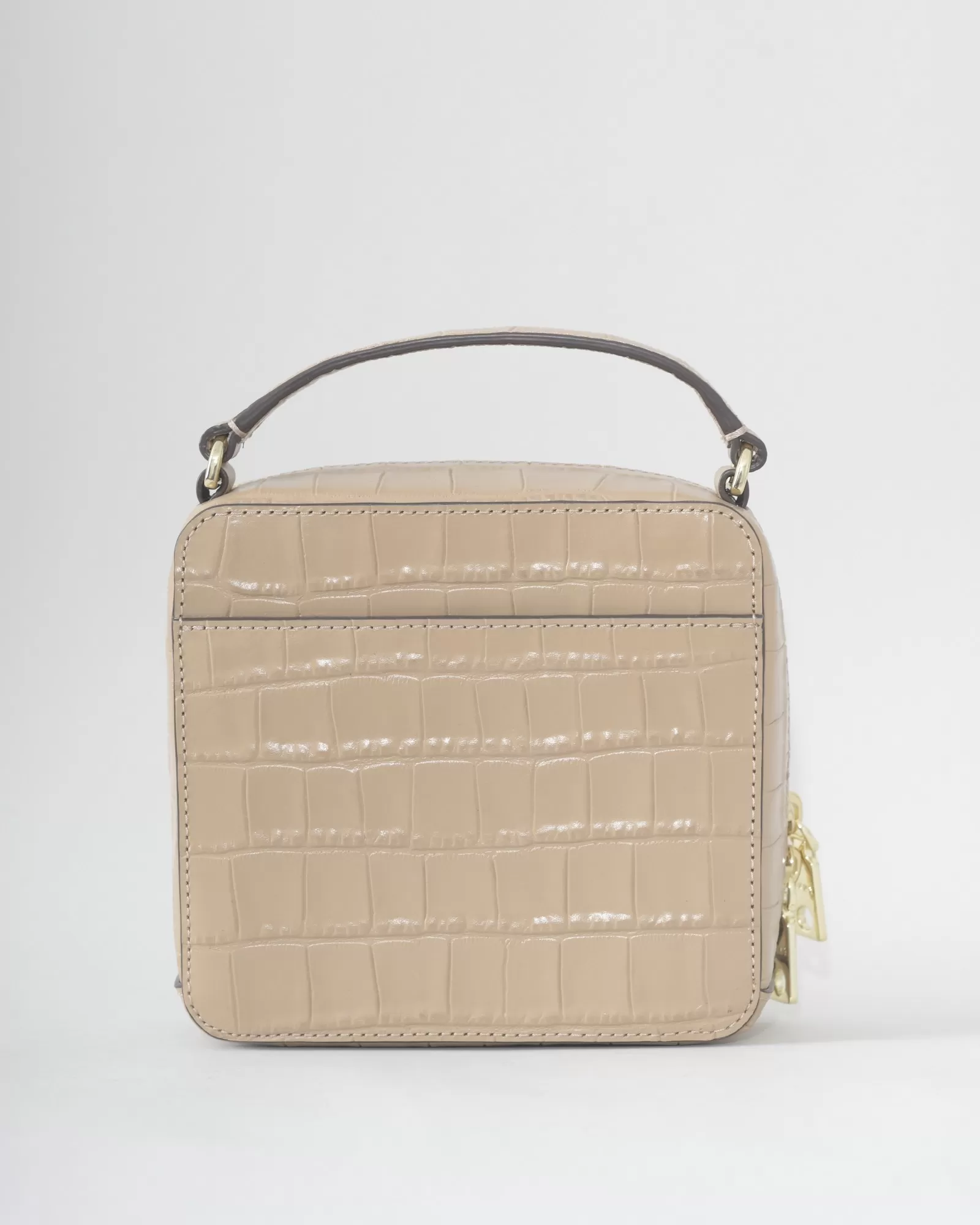 Sac beige effet croco DKNY 