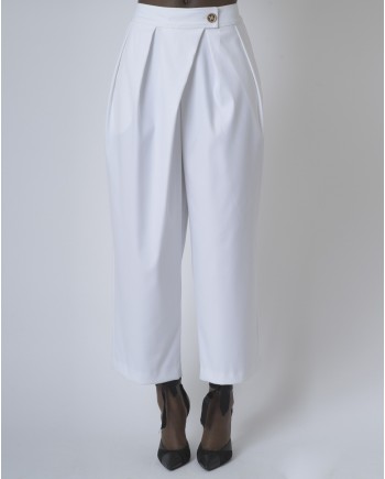 Pantalon blanc sarouel Edward Achour 