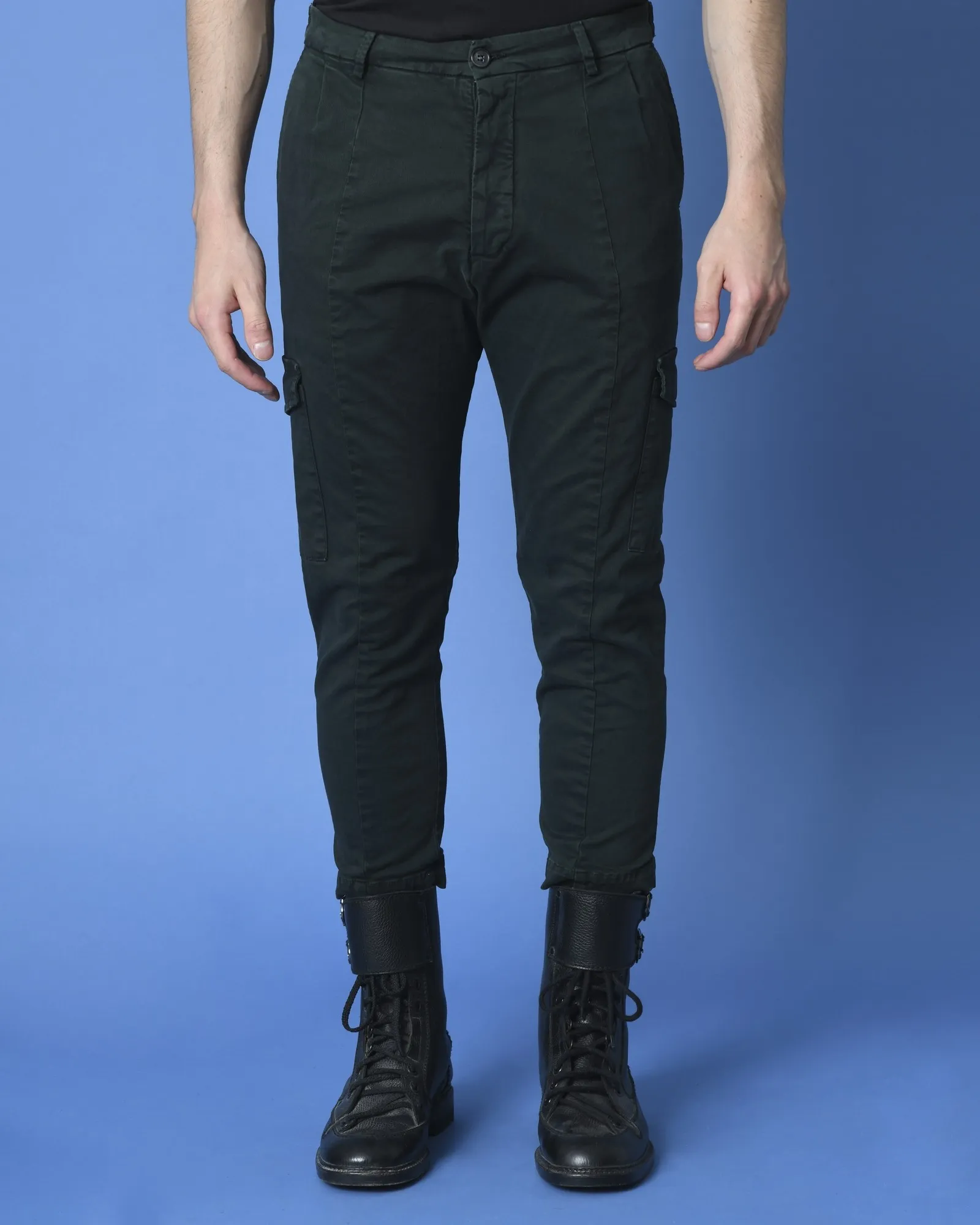 Pantalon cargo vert Low Brand 