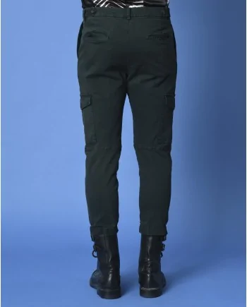 Pantalon cargo vert Low Brand 