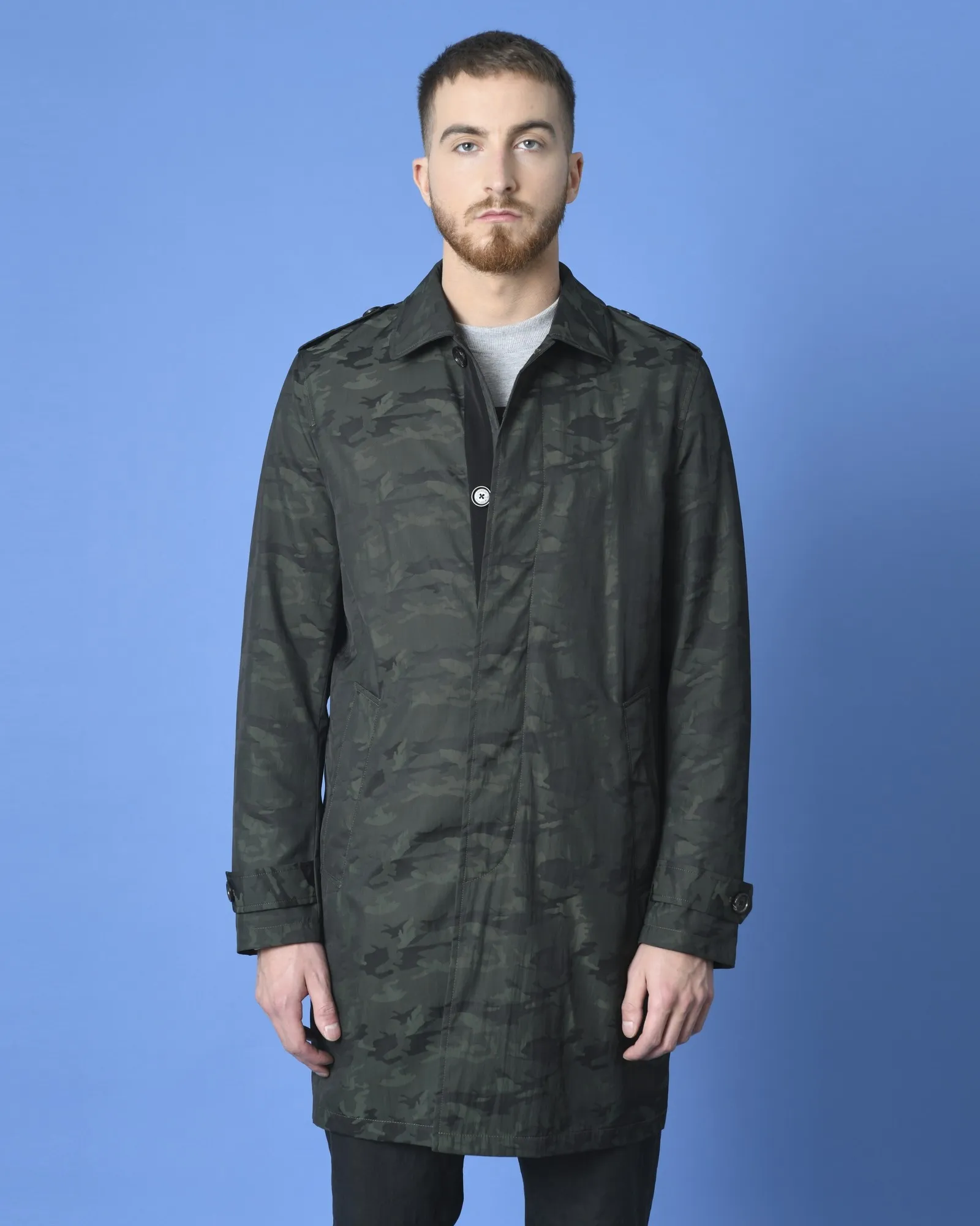 Trench-coat imprimé Dondup 